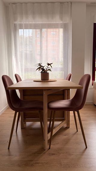 Mesa extensible madera Ikea