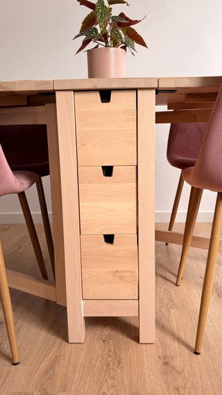 Mesa extensible madera Ikea