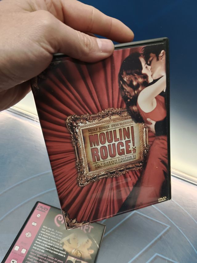 3 DvDs películas musicales, Cabaret-Moulin Rougue!-Chicago