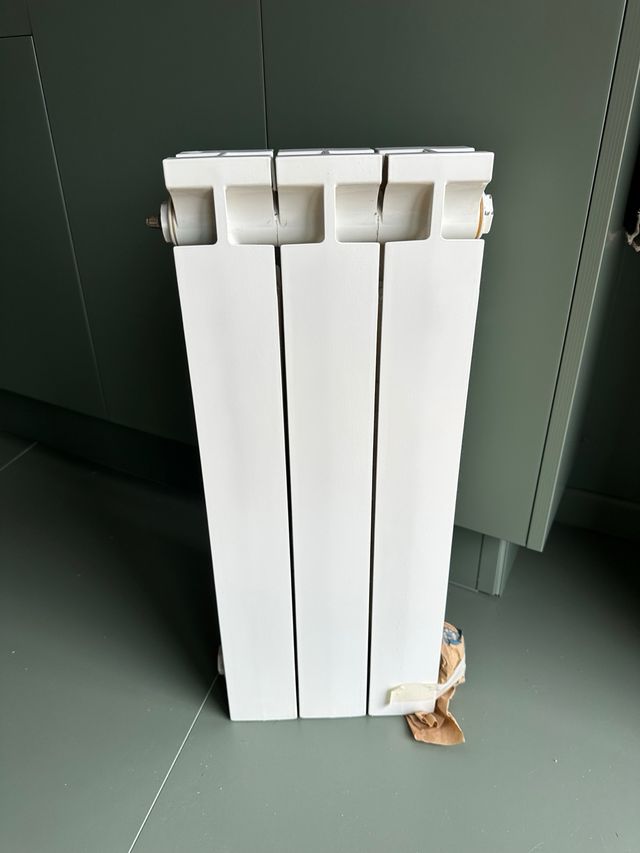 Radiador 3 elementos blanco.