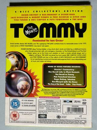 DVD TOMMY Edición coleccionistas