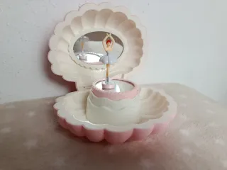 Joyero caja música bailarina niña con cuerda