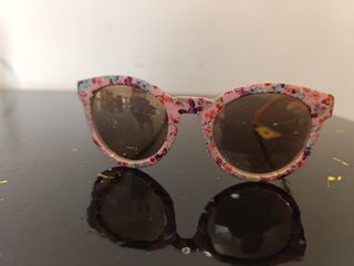 Occhiali da sole per bambine con fiori