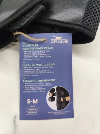 Guanti da palestra CRANE Taglia S-M