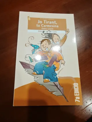 Libro Jo Tirant, tu Carmesina