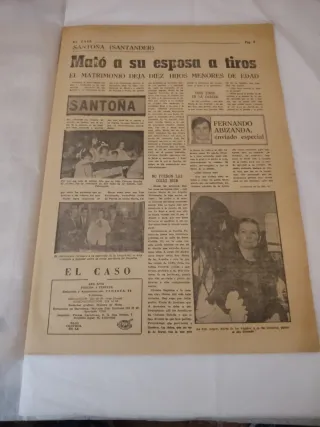 Periódico El Caso - 27 Julio 1968