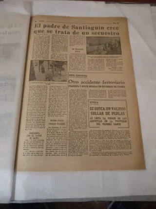 Periódico El Caso - 27 Julio 1968