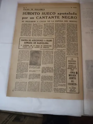Periódico El Caso - 27 Julio 1968