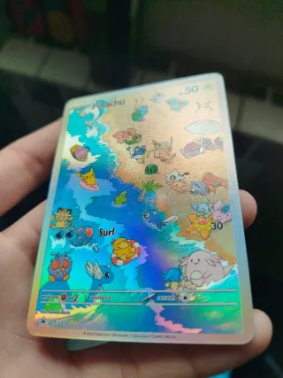 Cartas Hechas A Mano Pokemon Psyduck Pikachu