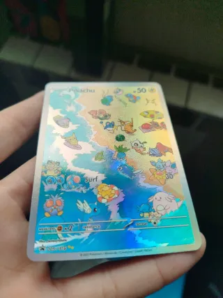 Cartas Hechas A Mano Pokemon Psyduck Pikachu