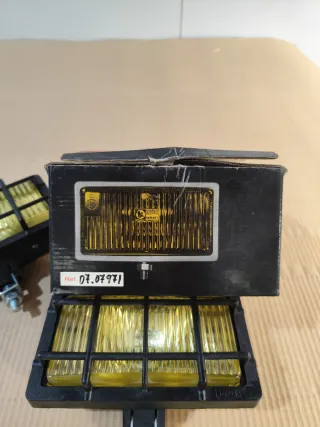 Juego Faros Antiniebla Rectangulares SAMAR'T