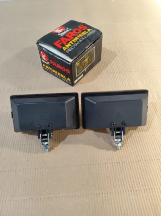 Juego Faros Antiniebla Rectangulares SAMAR'T