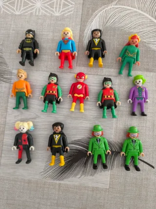 Figuras Playmobil Superhéroes DC/Marvel