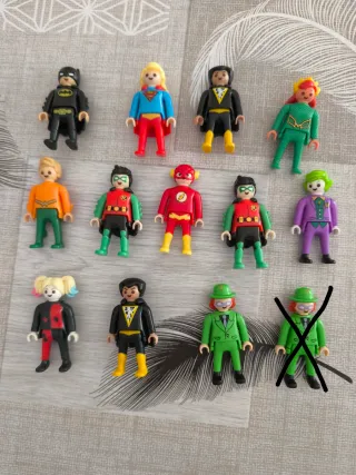 Figuras Playmobil Superhéroes DC/Marvel