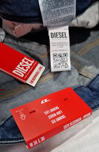 Pantalón Vaquero Diesel Dark Pocket D-Strukt 1979.