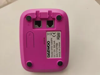 Teléfono Inalámbrico Daewoo Blanco