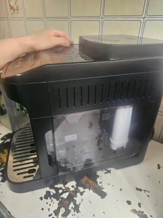 Cafetera de grano con molinillo