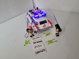 Coche Cazafantasmas de Playmobil COMPLETO