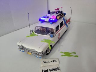 Coche Cazafantasmas de Playmobil COMPLETO