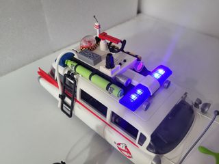 Coche Cazafantasmas de Playmobil COMPLETO