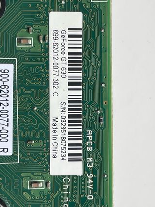 Tarjeta Gráfica NVIDIA GT 630 2GB GDDR3