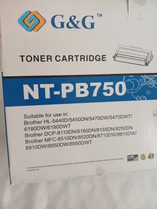 Tóner G&G NT-PB750 para Brother