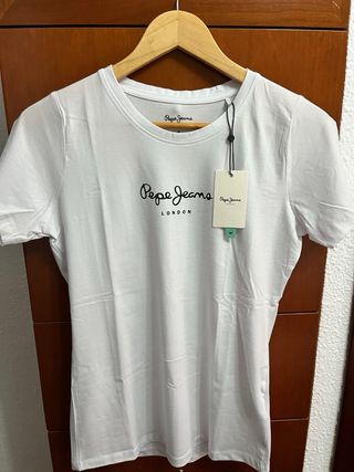 Camiseta Pepe Jeans Blanca Talla M