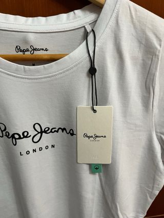 Camiseta Pepe Jeans Blanca Talla M