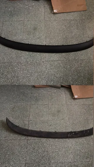 Alerón delantero coche
