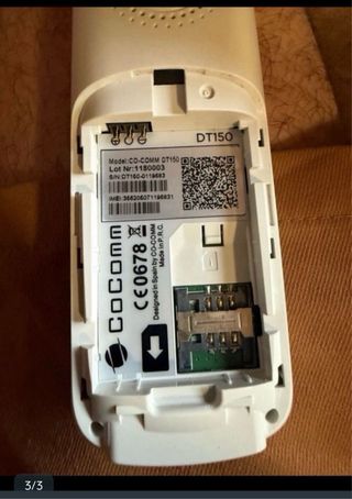 Teléfono CoComm Blanco