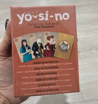 Juego de cartas Yo-Si-No Fournier