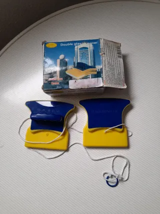 Limpiacristales magnético doble cara