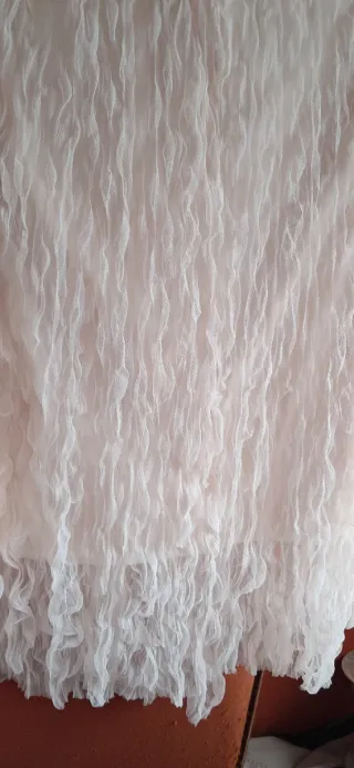 Falda de tul plisada es una preciosidad