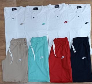 Pack 4 Conjuntos Nike Verano Blanco y Dorado