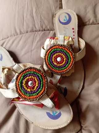 Sandalias Multicolor Talla 38