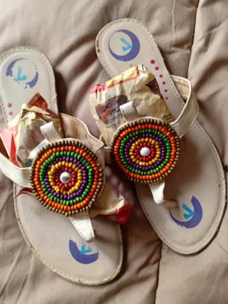 Sandalias Multicolor Talla 38