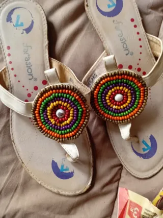 Sandalias Multicolor Talla 38