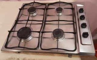 Encimera de gas butano 4 fuegos