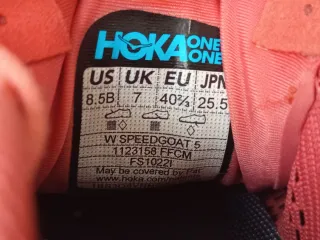 Hoka Speedgoat 5 T40.5 Zapatillas Trail Running.