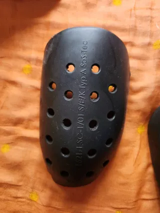 Protecciones moto de espalda, hombros y codos