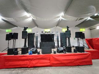 Equipo completo ideal para grupos musicales