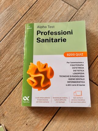 kit volumi alpha test professioni sanitarie