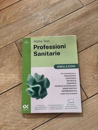 kit volumi alpha test professioni sanitarie