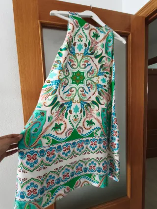 Vestido Mango Estampado Multicolor