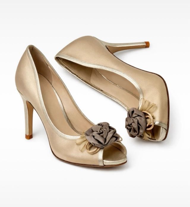 Sacha London zapatos dorados nuevos Talla 37