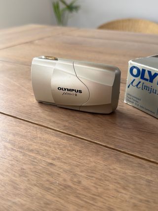 Olympus mju II fotocamera compatta