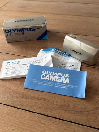 Olympus mju II fotocamera compatta