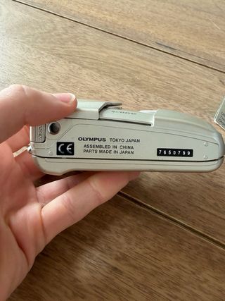 Olympus mju II fotocamera compatta