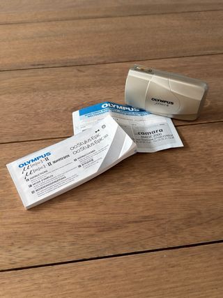 Olympus mju II fotocamera compatta