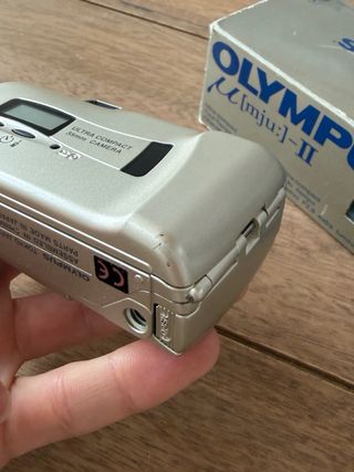 Olympus mju II fotocamera compatta